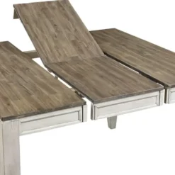 Dining Tables-Kirkland's Home Smoky Alabaster Wooden 7-Pc. Dining Set Gray/Brown