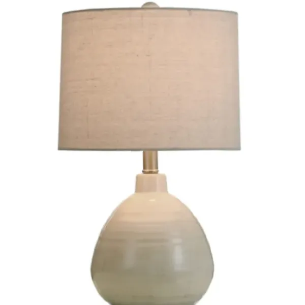 Table Lamps-Kirkland's Home Smooth Ceramic Table Lamp Ivory