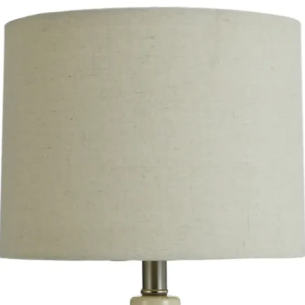 Table Lamps-Kirkland's Home Smooth Ceramic Table Lamp Ivory