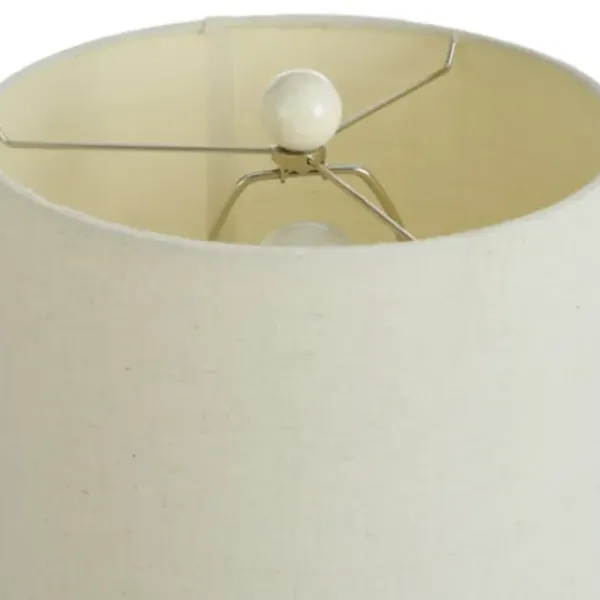 Table Lamps-Kirkland's Home Smooth Ceramic Table Lamp Ivory