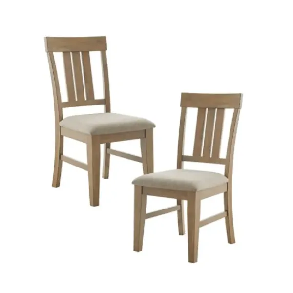 Dining Chairs-Kirkland's Home Sofia High Back Dining Chairs, Set Of 2 Gray