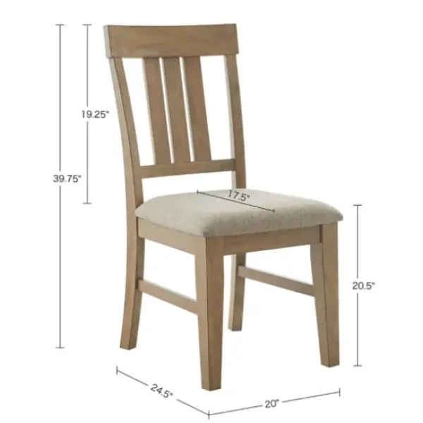 Dining Chairs-Kirkland's Home Sofia High Back Dining Chairs, Set Of 2 Gray