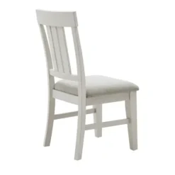 Dining Chairs-Kirkland's Home Sofia White High Back Dining Chairs, Set Of 2 Gray