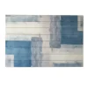 Wall Plaques-Kirkland's Home Soft Blue Abstract Wood Wall Plaque Blue/White