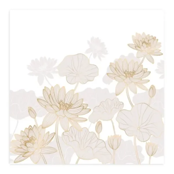 Wall Murals & Wall Decals-Kirkland's Home Soft Pink Floral Peel And Stick Wall Mural Pink/Gold
