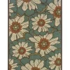 Outdoor Rugs-Kirkland's Home Soft Silver Trellis Outdoor Area Rug, 4X6 Gray/White