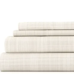 Bed Sheets-Kirkland's Home Soft Thatch 3-Pc. Twin Sheet Set Tan