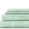 Bed Sheets-Kirkland's Home Soft Thatch 3-Pc. Twin Sheet Set Green