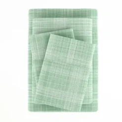 Bed Sheets-Kirkland's Home Soft Thatch 3-Pc. Twin Sheet Set Green