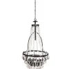 Outdoor Lighting-Kirkland's Home Solar Outdoor Chandelier Clear