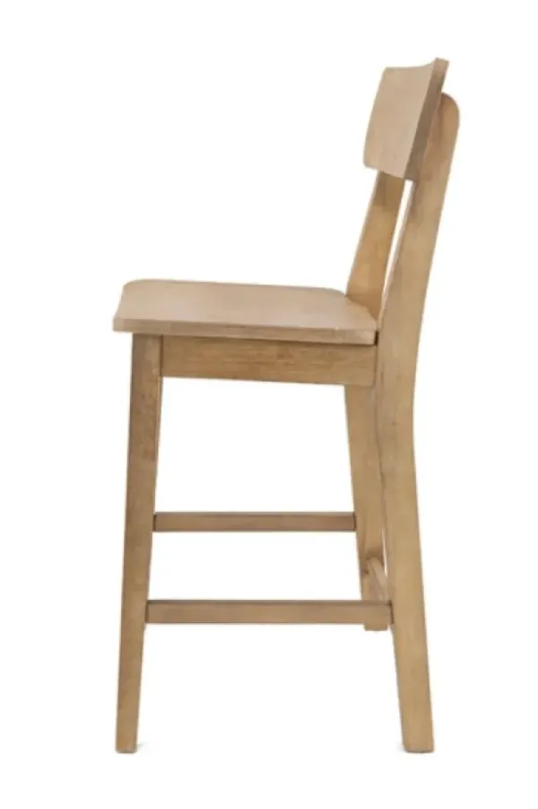 Bar Stools & Counter Height Stools-Kirkland's Home Solid Acacia And Rubberwood Counter Stool Brown