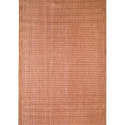 Outdoor Rugs-Kirkland's Home Solitaire Sun Shower Outdoor Area Rug, 7X9 Blue/Ivory