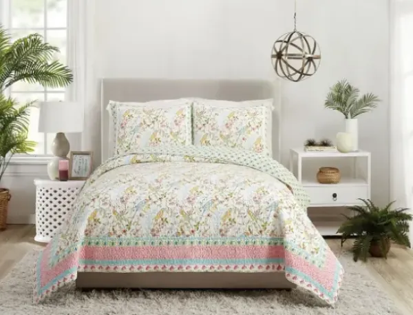 Quilts-Kirkland's Home Sonnet Full/Queen 3-Pc. Quilt Set
