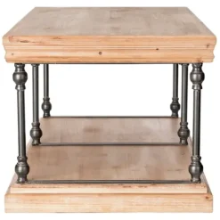 Coffee Tables-Kirkland's Home Sonoma Coffee Table Tan