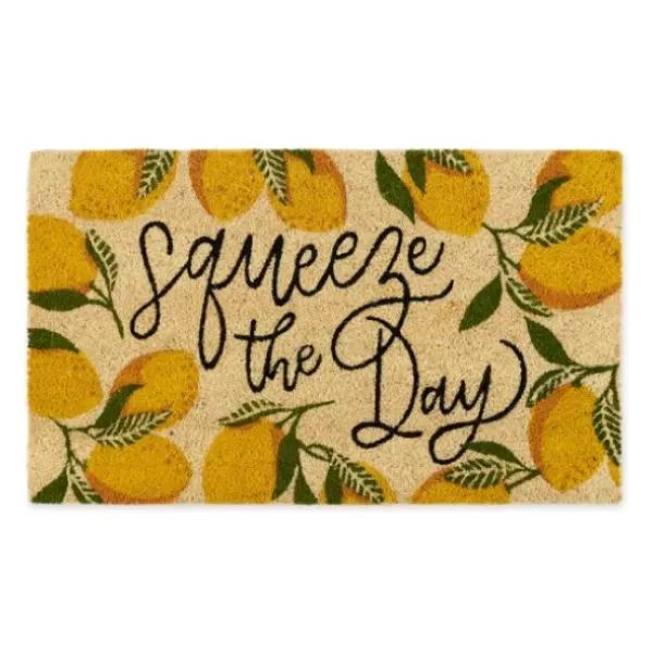 Doormats-Kirkland's Home Southwestern Cactus Coir Doormat Brown/Black/Gray