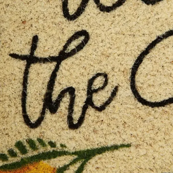Doormats-Kirkland's Home Southwestern Cactus Coir Doormat Brown/Black/Gray