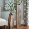 Vases-Kirkland's Home Speckled Vases, Set Of 3 Gray