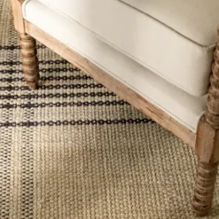 Accent Chairs-Kirkland's Home Spencer Spindle Armchair Ivory