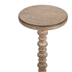 Accent & End Tables-Kirkland's Home Spencer Spindle Leg Cocktail Table Tan