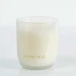 Candles-Kirkland's Home Spiced Chestnut Silent Night Jar Candle White