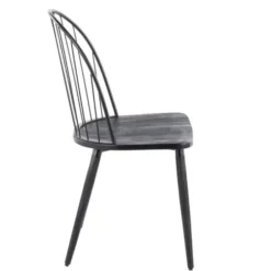 Dining Chairs-Kirkland's Home Spindle High Back Dining Chairs, Set Of 2 Black