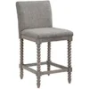 Bar Stools & Counter Height Stools-Kirkland's Home Spindle Legs Counter Stool Gray