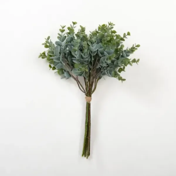 Stems & Bouquets-Kirkland's Home Spiral Eucalyptus Bundle Green