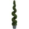 Trees & Topiaries-Kirkland's Home Spiral Potted Boxwood Topiary