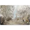 Canvas Art-Kirkland's Home Spring Blossoms Giclee Canvas Art Print White/Gray