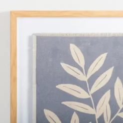 Framed Art-Kirkland's Home Spring Foliage Framed Art Print Blue