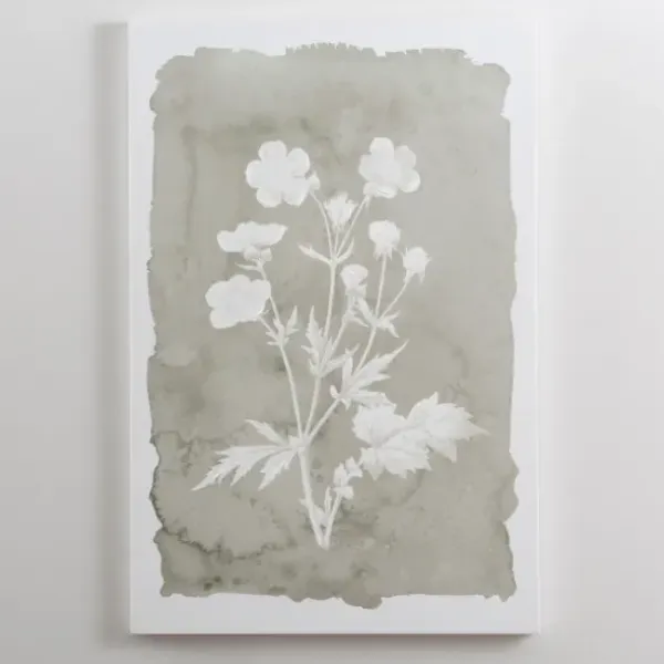 Canvas Art-Kirkland's Home Springtime Bloom I Canvas Art Print Green/White