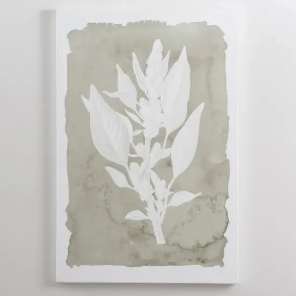 Canvas Art-Kirkland's Home Springtime Bloom Iii Canvas Art Print Green/White/Gray