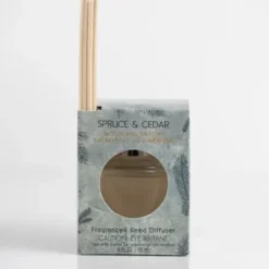 Home Fragrance-Kirkland's Home Spruce And Cedar Reed Diffuser Set