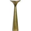 Accent & End Tables-Kirkland's Home Spun Gold Metal Tapered Cocktail Table Gold/White