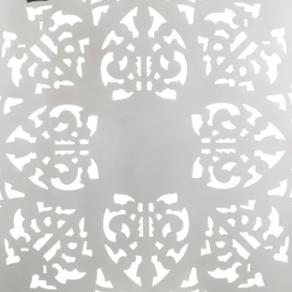 Wall Plaques-Kirkland's Home Square Champagne Floral Wood Plaque White
