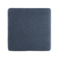 Benches & Ottomans-Kirkland's Home Square Sherpa Upholstered Storage Ottoman Blue