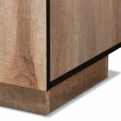 Cabinets & Sideboards-Kirkland's Home Stella Contemporary Oak 3-Door Sideboard