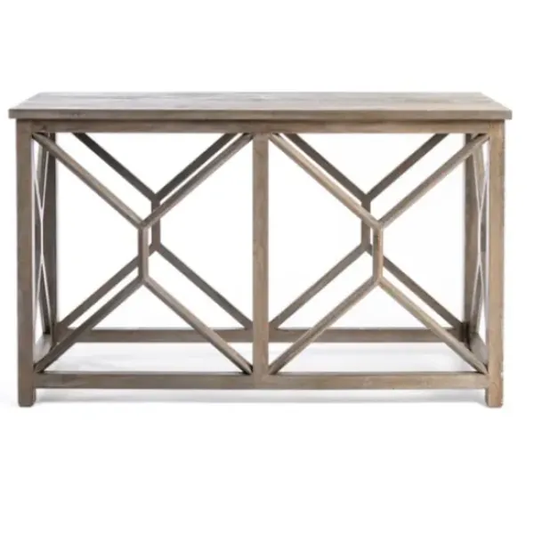 Console Tables-Kirkland's Home Stephan Natural Wood Console Table Brown