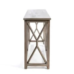Console Tables-Kirkland's Home Stephan Natural Wood Console Table Brown