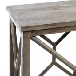 Console Tables-Kirkland's Home Stephan Natural Wood Console Table Brown