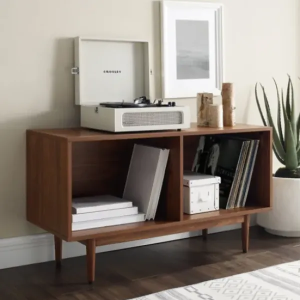 Console Tables-Kirkland's Home Stephen Medium Modern Wood Console Table