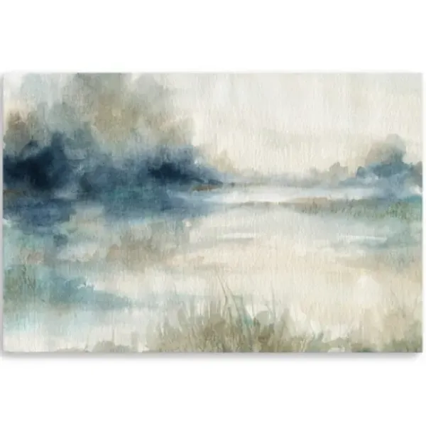 Canvas Art-Kirkland's Home Still Evening Waters Ii Giclee Canvas Art Print Blue
