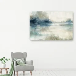Canvas Art-Kirkland's Home Still Evening Waters Ii Giclee Canvas Art Print Blue