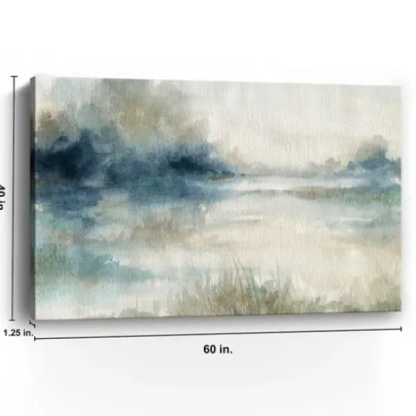Canvas Art-Kirkland's Home Still Evening Waters Ii Giclee Canvas Art Print Blue