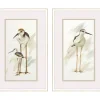 Framed Art-Kirkland's Home Stilt Birds Framed Art Prints, Set Of 2 White/Tan
