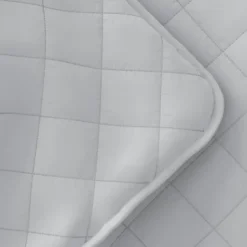 Quilts-Kirkland's Home Stitched Diamond 3-Pc. King Quilt Set Gray