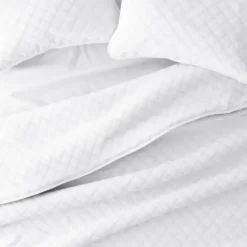 Quilts-Kirkland's Home Stitched Diamond 2-Pc. Twin Quilt Set White
