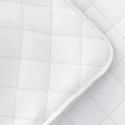 Quilts-Kirkland's Home Stitched Diamond 2-Pc. Twin Quilt Set White