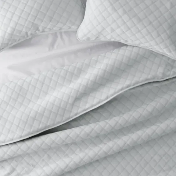 Quilts-Kirkland's Home Stitched Diamond 2-Pc. Twin Quilt Set Gray