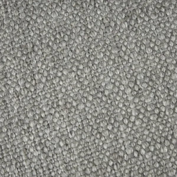 Benches & Ottomans-Kirkland's Home Stitched Round Ottoman Gray